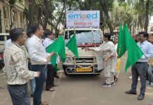 जिल्हयात किटकजन्य आजाराची चित्ररथ व्दारे जनजागृती