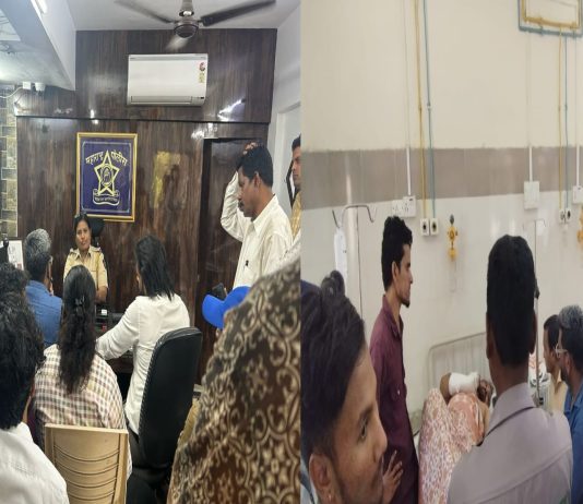 जीत श्रमिक कामगार संघटना मुंबई अध्यक्ष राज मेढे यांच्यावर प्रांत हल्ला.