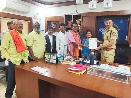 केंद्रीय गृह विभागाच्या सहकार्याने अवैध धंदे करणाऱ्यांवर कठोर कार्यवाही करा – चंद्रपुर शिवसेनेची मागणी