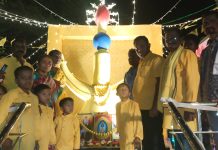 गडअहेरी येथे क्रांतिवीर बाबुराव शेडमाके यांना अभिवादन : काँग्रेसनेते अजय कंकडालवार यांचा प्रमुख उपस्थित पार पडले कार्यक्रम…!