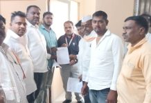 कोपरगाव तालुक्यात आदीवासी समाजावर अन्याय राहण्यासाठी जागा दया नाहीतर तहसील कार्यालयात मुक्काम