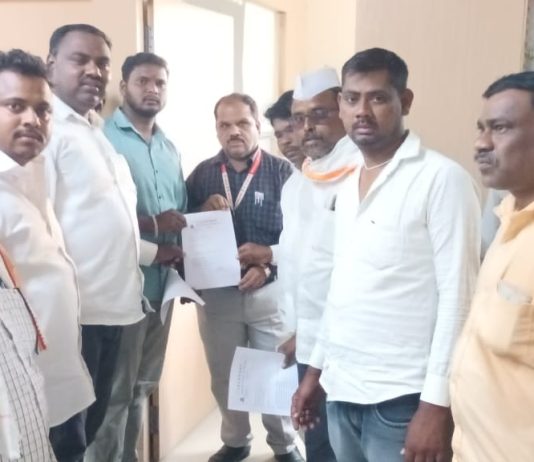 कोपरगाव तालुक्यात आदीवासी समाजावर अन्याय राहण्यासाठी जागा दया नाहीतर तहसील कार्यालयात मुक्काम