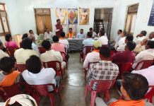 मुलचेरा येथे भाजपा सदस्यता नोंदणी व बुथ रचना आढावा बैठक संपन्न