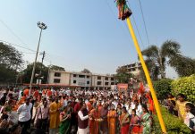 चंद्रपुरात गुढीपाडवा उत्साहात साजरा – ढोल-ताशांच्या गजरात आनंदोत्सव.