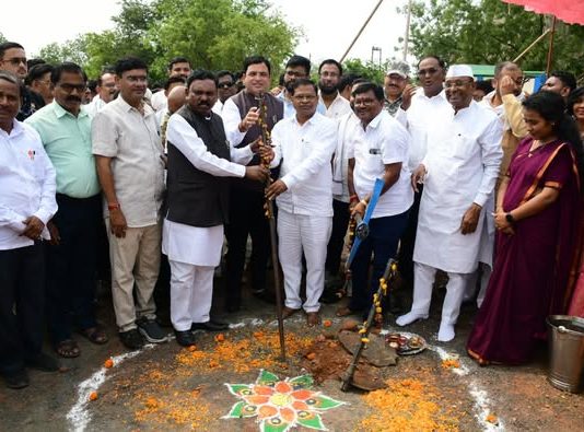 आरमोरीत ५७ कोटींच्या पाणीपुरवठा योजनेचे भूमिपूजन