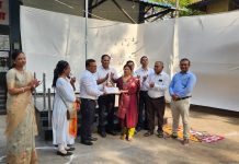 कामगार दिनी वंदना विनोद बरडे अधीसेवीका पुरस्काराने सन्मानित