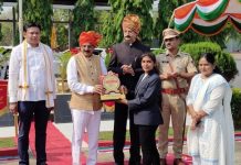 कु. प्राची चटप यांना जिल्हा युवा पुरस्काराने सन्मानित