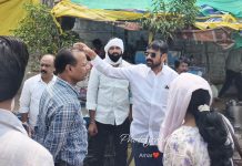 दुर्गापूर बस थांब्यावर प्रवास्यांकरिता नवीन शेड बांधकामासाठी जागा निश्चित.