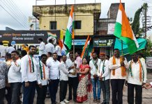 वैजापूर येथे भव्य तिरंगा रॅली व ऑपरेशन सिंदूर