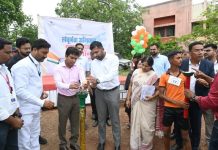 नीती आयोगाच्या संपूर्णता अभियानात जिवती तालुक्याला सुवर्ण पदक