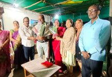 महर्षी वाल्मिकी बचत गटाच्या वतीने सन्मानीय तुकड्यादास चाचरकर मुख्याध्यापक यांचा सेवानिवृत्तीपर कृतज्ञता गौरव सोहळा संपन्न