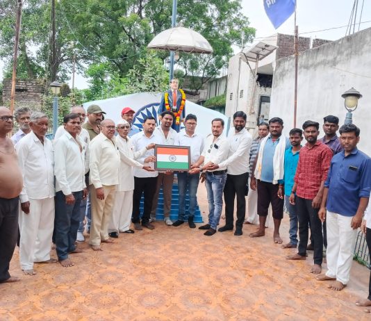 त-हाडी “राष्ट्रीय ध्वज दिवस” साजरा – राष्ट्रप्रेम, संविधान जागृतीचा अनोखा संगम