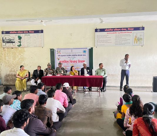 निफाड येथे कारगिल विजय दिवस साजरा