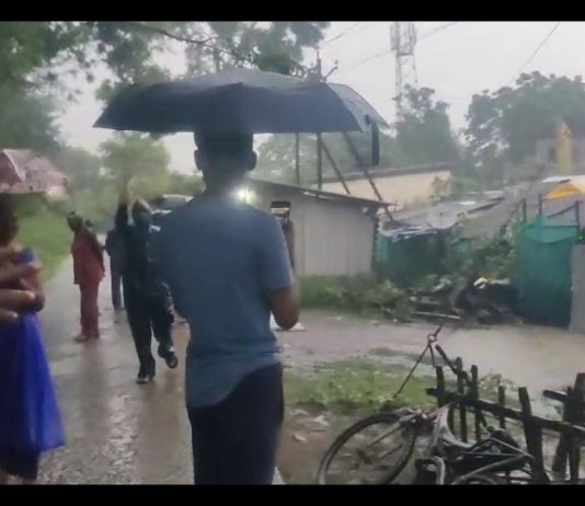 सततधार पावसामुळे जनजीवन विस्कडित