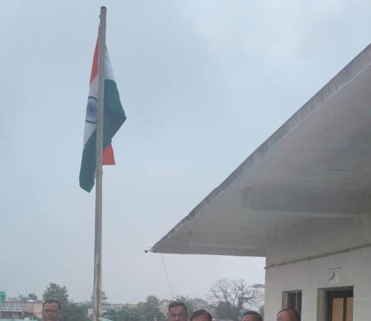 गीताचार्य तुकाराम दादा महाविद्यालय लाखांदूर येथे स्वातंत्र्य दिन साजरा