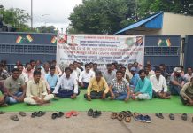 प्रकल्पग्रस्त शेतकरी तसेच कामगारांना काम द्या अन्यथा त्यांच्या जमिनी परत करा….