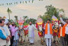 साखरवाही येथे भव्य बैलपोळा उत्सव; आमदार किशोर जोरगेवार यांची उपस्थिती