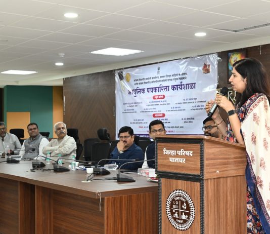 कोकण विभागस्तरीय आधुनिक पत्रकारिता कार्यशाळेचे उद्घाटन