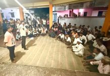 नंदोरी ते भद्रावती तहसील कार्यालय पायदळ यात्रा