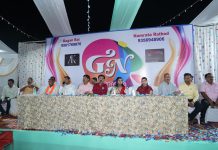कारंजा येथे गरबा नाइटस् कार्यक्रमाचे उद्घाटन मोठ्या थाटात साजरा