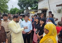 अतिवृष्टीमुळे पडोली गावातील आमटा वॉर्डात 250 घरांना फटका