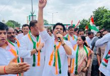 “वोट चोर गद्दी छोड” राज्यस्तरीय निषेध मेळावा कामठी, नागपूर