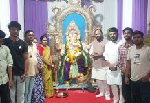 आमदार किशोर जोरगेवार यांची विविध सार्वजनिक गणेश मंडळांना भेट