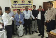 दिव्यांग प्रमाणपत्र वाटप शिबिराचे उद्घाटन
