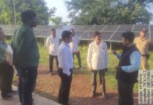 पाणी पुरवठा योजनेच्या विकासकामांची जिल्हाधिका-यांकडून पाहणी