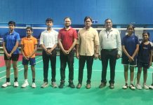 विभागीय शालेय बॅडमिंटन स्पर्धेत 256 खेळाडूंचा सहभाग