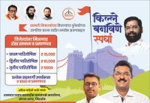 इतिहास, संस्कृती आणि दिवाळीचा संगम – मीरा-भाईंदरमध्ये शिवसेनेमार्फत “किल्ले बनविणे स्पर्धेचे” आयोजन!