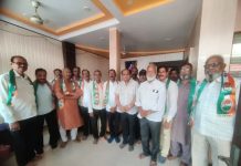 प्रभाग क्रमांक १ हनुमान नगरातील शेकडो कार्यकर्त्यांचा काँग्रेसमध्ये भव्य प्रवेश