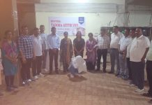 लोहारा येथील हॉटेल ताडोबा अतिथी इन येथे कुंटणखान्यावर धाड