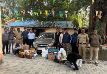वरोरा उत्पादन शुल्क विभागाची अवैध मद्यविरोधी कारवाई