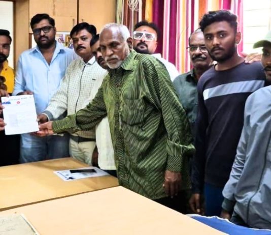 कापूरवाडीत महार वतनाच्या जागेवर अवैध उत्खनन; वंचित बहुजन आघाडीचे तहसीलदारांना निवेदन