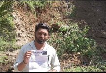 ड्रेनेज व्यवस्थेतील त्रुटीमुळे जमीन खचली PMC वर निष्क्रियतेचे आरोप – प्रशांत कांबळे