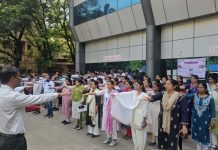 “वंदे मातरम्” गीताच्या १५० व्या वर्षानिमित्त ठाणे जिल्हा परिषदेत सामूहिक गायनाचा उत्साहपूर्ण कार्यक्रम संपन्न