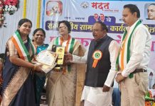 क्रांती ज्योती सावित्री फुले नारीरत्न पुरस्काराने आरती निमराडकर यांचा सन्मान