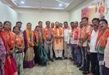 कॉंग्रेसच्या माजी शहराध्यक्ष विजया बंडेवार यांचा आमदार किशोर जोरगेवार यांच्या उपस्थितीत भाजपात जाहीर प्रवेश