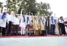 वरोरा शहराच्या सर्वांगीण विकासासाठी काँग्रेसच एकमेव पर्याय : वरोरा नगरपरिषद काँग्रेस उमेदवारांच्या प्रचारार्थ रॅली व सभा…