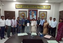 बीआरटीसी व नागपूर विद्यापीठात शैक्षणिक व संशोधन सहकार्यासाठी सामंजस्य करार