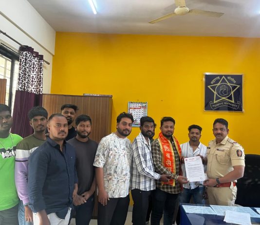 मुकेश जिवतोडे यांना धमकी देणाऱ्या विरोधात कारवाईची मागणी – युवासेनेचा इशारा