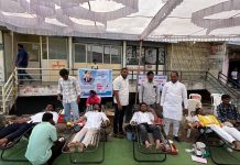 औरंगाबादमध्ये डॉ. बाबासाहेब आंबेडकर यांच्या महापरिनिर्वाण दिनानिमित्त रक्तदान शिबिराचे आयोजन