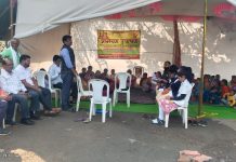 गोसेखुर्द प्रकल्पाचे पाणी मिळावे यासाठी महिला शेतकऱ्यांचे आमरण उपोषण