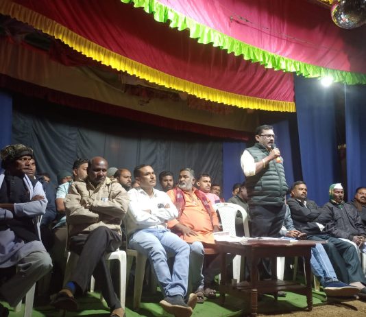 मौजा बल्लारपुर (माल) येथे खास मंडईनिमित्त “जिवलगा घायाळ मी” नाटकाचे आयोजन