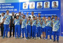 IRSF मान्यताप्राप्त राष्ट्रीय रोप स्कीप्पिंग चॅम्पियनशिप, अलिबाग, रायगड मध्ये आयुषी स्पोर्ट्स अकादमी,चंद्रपुर जिल्हा चे ऐतिहासिक सुयश