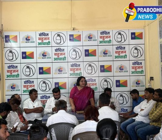 मुलाखतींना गर्दी, जनतेचा विश्वास; औरंगाबाद महानगरपालिका ‘वंचित’ पूर्ण ताकदीने लढणार!