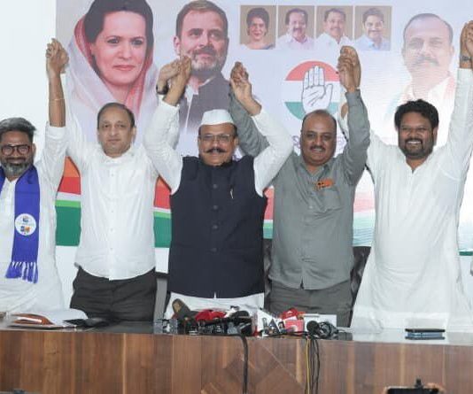 मुंबई महानगरपालिका निवडणुकीत वंचित आणि काँग्रेस साथ साथ!