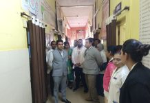 नागभीड ग्रामीण रुग्णालयास जिल्हाधिकाऱ्यांची भेट