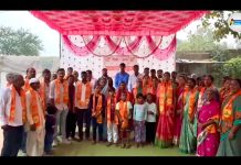 पूल मंजुरीनिमित्त भव्य सत्कार समारंभ व 300 नागरिकांचा शिवसेनेत पक्षप्रवेश